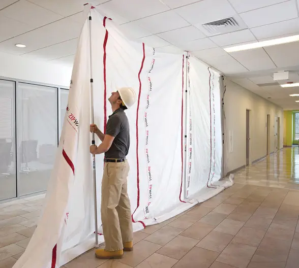 ZIPPOLE® vzmetne palice - Protiprašni sistemi